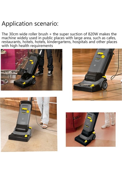 Temiz Silindir Fırçası Karcher Br Için Ana Fırça 30/4c Yüzey Silindirleri, Mikrofiber Silindir Fırçası 4.762-452.0 Karcher Br Için (Yurt Dışından) modelleri