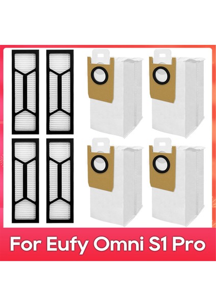Eufy Omni S1 Pro Hepa Filtre Toz Çantası Aksesuarları Yedek Parçalar (Yurt Dışından)