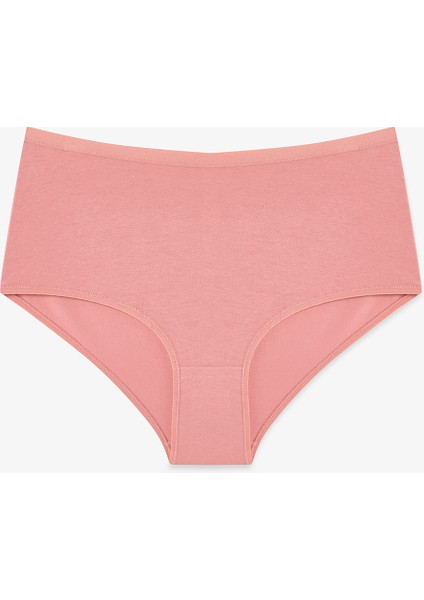 Çok Renkli Earth Tones 3lü Highwaist Slip Külot