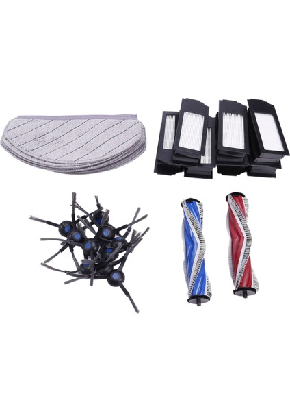 Yeedi C12 Pro Plus, C12 Plus, C12 Robot Vakum Değiştirme Parçası Ana Roller Yan Fırça Hepa Filtre Mop Pad Aksesuarları (Yurt Dışından) modelleri