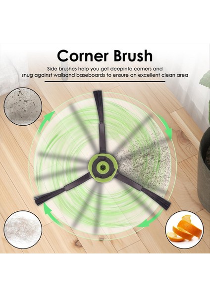 Toz Torbası Davul Yan Fırça Irobot Roomba Combo J7+/roomba Combo J9+ Robot Vakum Süpürge Aksesuarları (Yurt Dışından) modelleri