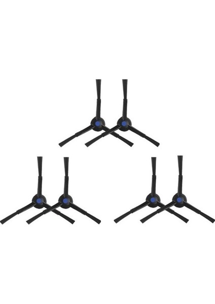 Ecovacs Için Uygun X5 Pro Yan Fırça Süpürme Robot Aksesuarları Paspas Toz Torbası Paspas Yan Fırça 6pcs (Yurt Dışından)