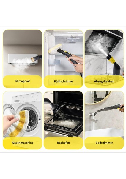 Karcher Steam Temizleyici Aksesuarları Için Easyfix Sc1 Sc2 Sc3 Sc4 Sc5 Aksesuarlar Yuvarlak Fırça Set Temizleyici Değiştirme Parçaları (Yurt Dışından) indirimleri