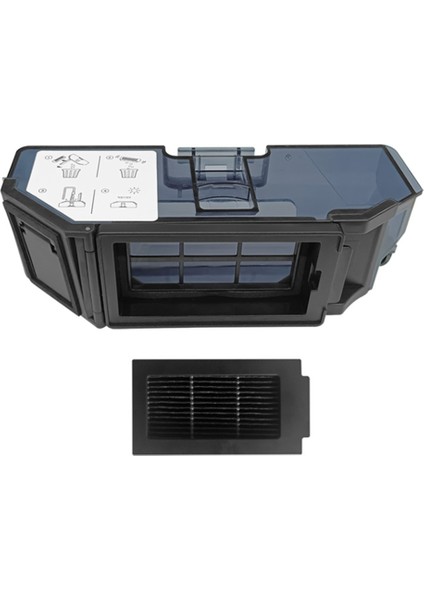 Ecovacs Deebot T50 Pro Robot Vakum Temizleyici Aksesuarları Değiştirme Parçaları Çöp Kutusu Toz Kutusu (Yurt Dışından)
