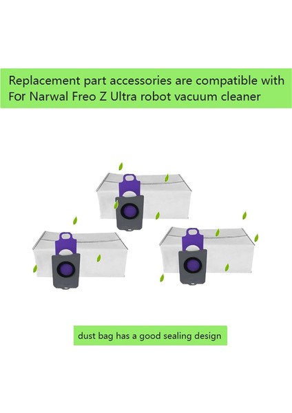 Narwal Freo Z Için 14PCS Ultra Vakum Temizleyici Aksesuarlar Silindir Yan Fırça Hepa Filtre Mop Pad Toz Torbası Değiştirme Kitleri (Yurt Dışından) fırsatları