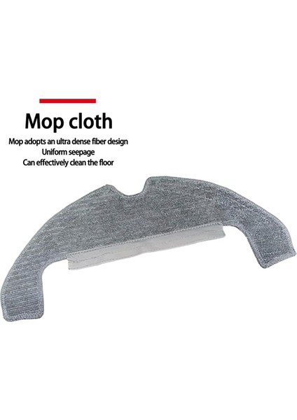 Dream D10 Için Aksesuar Kiti Plus Gen 2/RLD32GD Robot Vakum Temizleyici Parçalar Ana Yan Fırça Fırter Toz Torbası Mop Kumaş (Yurt Dışından) indirimleri