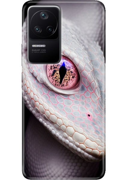 Xiaomi Poco F4 Kılıf Desenli Kapak Renkli Ermer Dişicobra