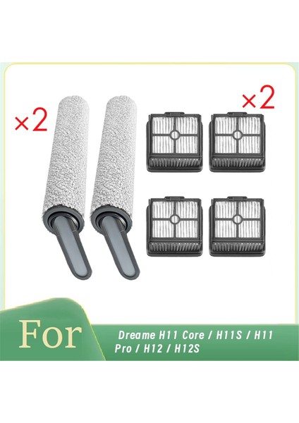 Dreame H11 Core / H11S / H11 Pro / H12 / H12S Vakum Için Rulo Fırça Hepa Filtreleri (Yurt Dışından) fiyatları