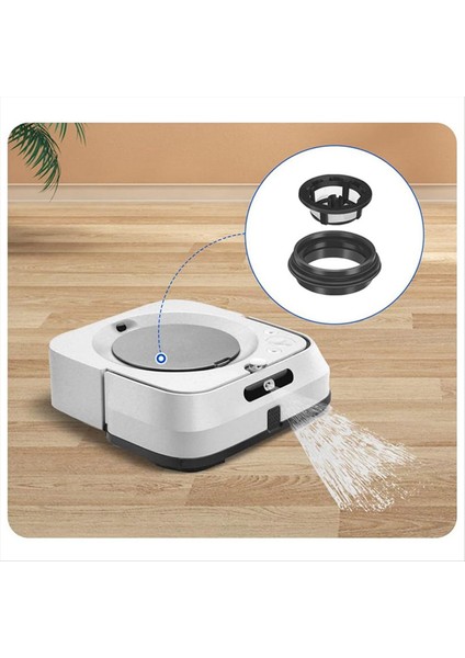 Irobot Braava Jet M6 (6110) (6012) (6112) (6113) Robot Paspası Yedek Parçaları 4650144 Için Yedek Su Deposu Filtresi (Yurt Dışından) fırsatları