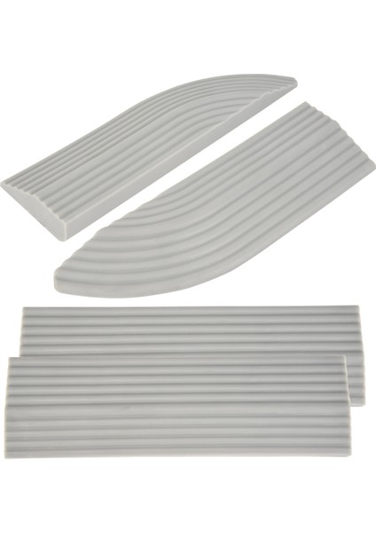 Ev Eşik Çubukları Rampa Mat Yardımcı Yardımcı Irobot Xiaomi Narwal Ecovacs Swaking Robot Vakum Süpürücü (Yurt Dışından)