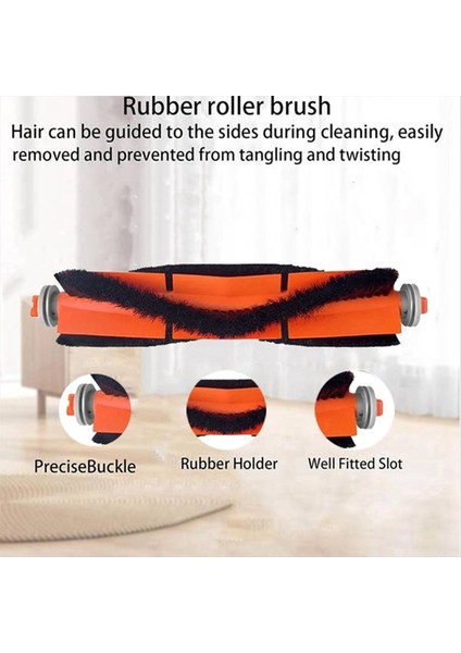 Redroad G10 Viomi Alpha 3 VXVC25/MJSTP Elektrikli Süpürge Yedek Parça Vakum Ana Fırça Ana Silindir Değiştirin (Yurt Dışından) fiyatları