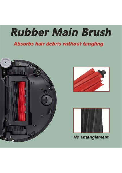 20PCS Roborock Qrevo MASTER/V20/P10S Pro Vacuum Ana Yan Fırça Mop Bezleri Hepa Filtreleri Toz Çantaları (Yurt Dışından) fırsatları