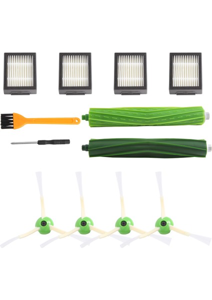 Irobot Için 12PCS Roomba I7 E5 E6 I3 Rulo Fırça Yan Fırça Filtresi Temizlik Aksesuarları (Yurt Dışından)