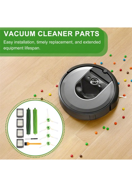 Irobot Için 12PCS Roomba I7 E5 E6 I3 Rulo Fırça Yan Fırça Filtresi Temizlik Aksesuarları (Yurt Dışından) fırsatları