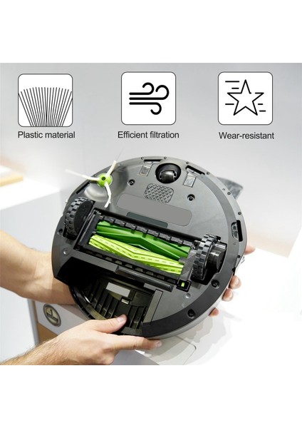 Irobot Için 12PCS Roomba I7 E5 E6 I3 Rulo Fırça Yan Fırça Filtresi Temizlik Aksesuarları (Yurt Dışından) indirimleri