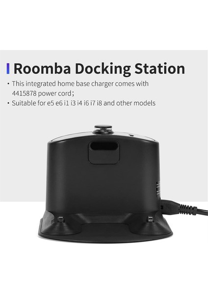 Irobot Için Yedek Yerleştirme Istasyonu E5 E6 I1 I3 I4 I6 I7 I8 500 600 700 800 900 Seri Şarj Tabanı Ingiltere Fişi (Yurt Dışından) fiyatları
