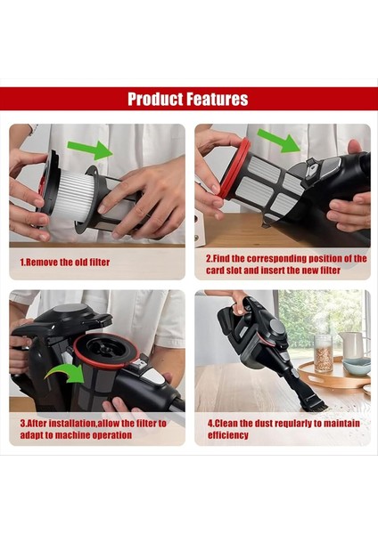 Bosch Sınırsız Gen2 Serisi 8 Elektrikli Süpürge Seti Yedek Filtre Bosch 12036642 12023349 Için Hepa Filtre (Yurt Dışından) indirimleri