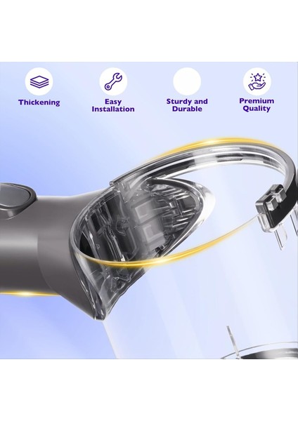 Toz Kutusu Kovası Dyson V6 DC58 DC59 DC62 DC74 Elektrikli Süpürge Yedek Parça Vakumlu Çöp Kovası Toz Bardağı B Tipi Arayüzü (Yurt Dışından) fırsatları