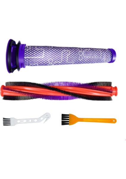 18.5cm Silindir Fırça Çubuğu Dyson V6 Hayvan Kabarık DC59 DC62 SV03 Kablosuz Vakum Süpürücü (Yurt Dışından)