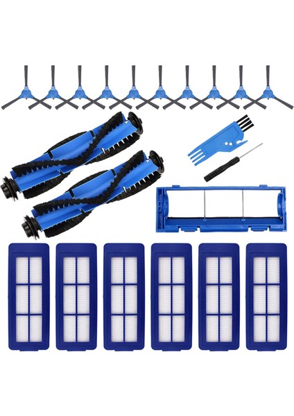 Eufy Robovac 11S Için Yedek Parçalar Maks, 15C Maks 30C Maks, 35C Max Serisi G10 G20 G30 G32 Kenar Verge Hibrit Aksesuar (Yurt Dışından)
