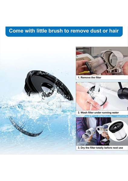 Shark Detect Pro IW3611DE / IW3611EU / IW1611DE / IW1611EU Kablosuz Elektrikli Süpürge Hepa Yedek Filtre Için Filtreler (Yurt Dışından) indirimleri