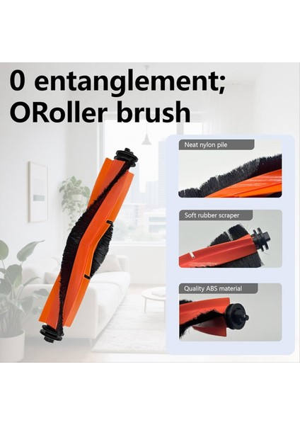 Xiaomi X20 Pro X20 Max Elektrikli Süpürge Yedek Parça Ana Yan Fırça Hepa Filtre Paspas Bezi Toz Torbaları (Yurt Dışından) fiyatları