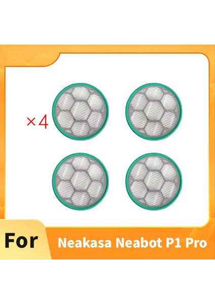 Neakasa Neabot P1 Pro Pet Bakım Vakumu Için 4 Adet Hepa Filtre (Yurt Dışından) modelleri