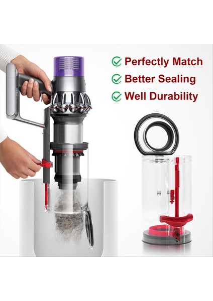 Toz Kabı Dyson V10 SV12 Elektrikli Süpürge Yedek Toz Kutusu Toz Toplayıcı Kutusu Elektrikli Süpürge Yedek Parça (Yurt Dışından) modelleri