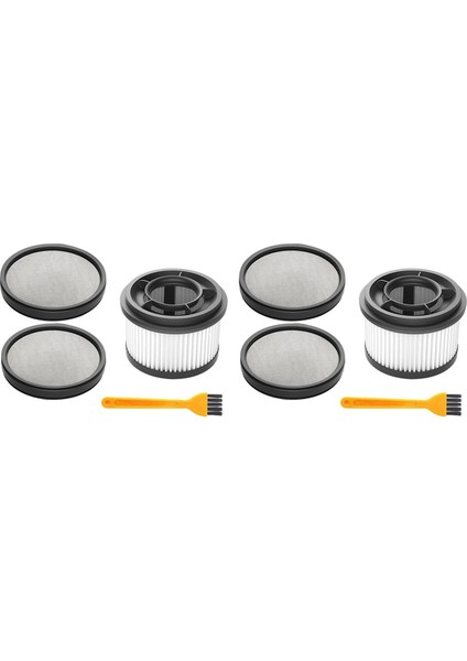 Dreame T10 / T20 / T20 Pro / T30 / T30 Neo Serisi Elektrikli Süpürge Yedek Parçaları Için 6x Hepa Filtre ve Ön Filtre (Yurt Dışından)