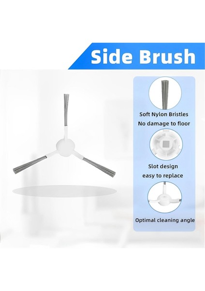 Dreame D10 Plus Gen 2/RLD32GD Ana Yan Fırça Filtre Aksesuarları Büyük Kapasiteli Toz Torbası Elektrikli Süpürge Parçaları (Yurt Dışından) fırsatları