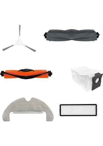 Dreame D10 Plus Gen 2/RLD32GD Ana Yan Fırça Filtre Aksesuarları Büyük Kapasiteli Toz Torbası Elektrikli Süpürge Parçaları (Yurt Dışından) indirimleri