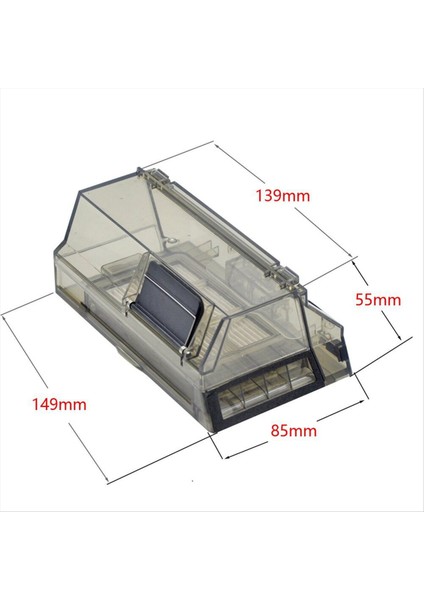 Lydsto W2 Uwant U200 U200 U260 S1 Robot Vakum Temizleyici Aksesuarları Çöp Kutusu Toz Kutusu Filtre ile (Yurt Dışından) modelleri
