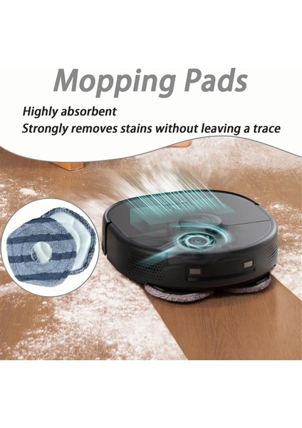 Eufy Clee X9 Pro Vakum Separcı Yan Fırça Hepa Filtre Mop Kumaş Yedek Parçaları (Yurt Dışından) indirimleri