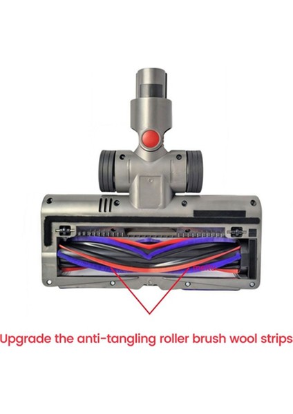 V7 V8 V10 V11 V15 Elektrikli Süpürge Için Hızlı Serbest Bırakılan Zemin Fırçası Kafası Parke Zemin Halıları Için LED Farlı (Yurt Dışından) fırsatları