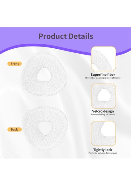 Narwal J4, Freo x Ultra, J4 Lite Aksesuarları Yan Fırça Hepa Filtre Mop Pad Yedek Yedek Parçalar Için Uyumlu (Yurt Dışından) fiyatları