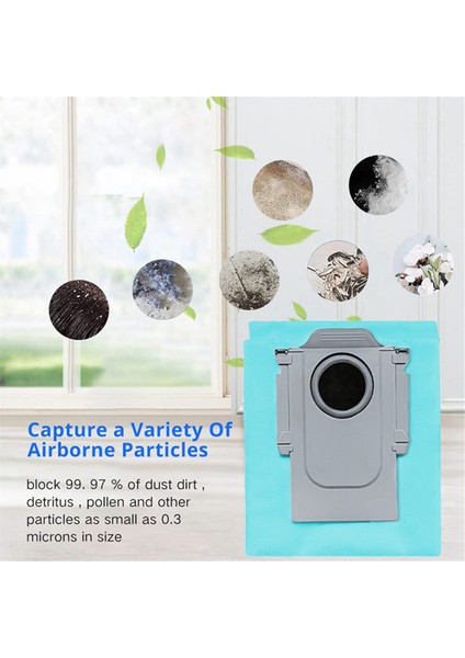 Roborock P10 Süpüren Robot Aksesuarları Için Roborock Q Revo Süpürme Robot Aksesuarları Aktif Karbon Toz Çantası (Yurt Dışından) fırsatları