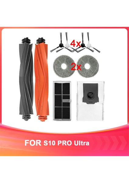 Dream Sware Robot Aksesuarları S10 Pro Ultra Yedek Parçalar Süpürme Robot Değiştirme (Yurt Dışından)