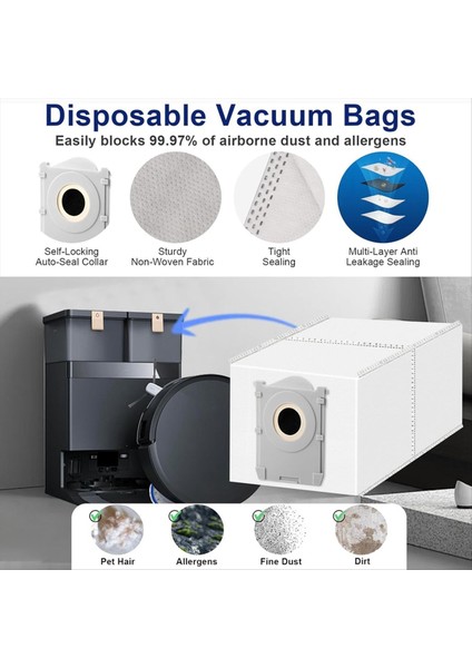 Ecovacs Deebot T50 Pro Omni Robot Süpürge Yedek Parçaları Için Aksesuarlar (Yurt Dışından) indirimleri