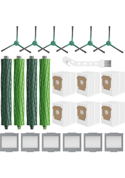 Irobot Roomba Max 705 Vac &amp Plus 504 Vac Robot Vakum 705 Aksesuarları Kiti Için 23 Adet Yedek Parçalar (Yurt Dışından)