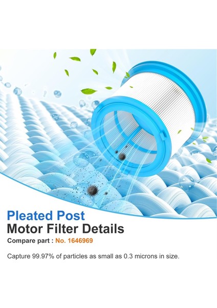 4039 Filtre Bissell 4039 Powerclean Furguard 280W Vakum 4051 4205 Için Motor Sonrası Filtreler ve Ön Motor Filtresi Dahil (Yurt Dışından) indirimleri