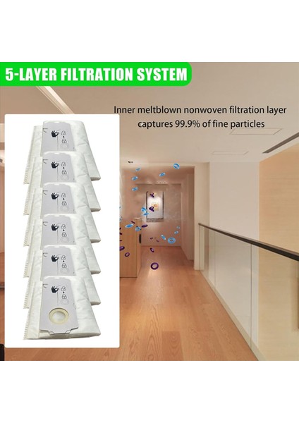 12 Adet 204308 Ct Mini/midi -2/5 Filtre Toz Torbası Festool 204308 Ct 15 Elektrikli Süpürge Aksesuarı (Yurt Dışından) indirimleri