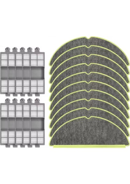 Irobot Roomba 205 Için 20 Adet Dustcompactor Combo/vac Robot Vakum Yedek Parçalar Vakum Paspas Bezi Paspas Pedleri (Yurt Dışından)
