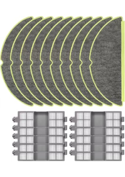 Irobot Roomba 205 Için 20 Adet Dustcompactor Combo/vac Robot Vakum Yedek Parçalar Vakum Paspas Bezi Paspas Pedleri (Yurt Dışından) modelleri
