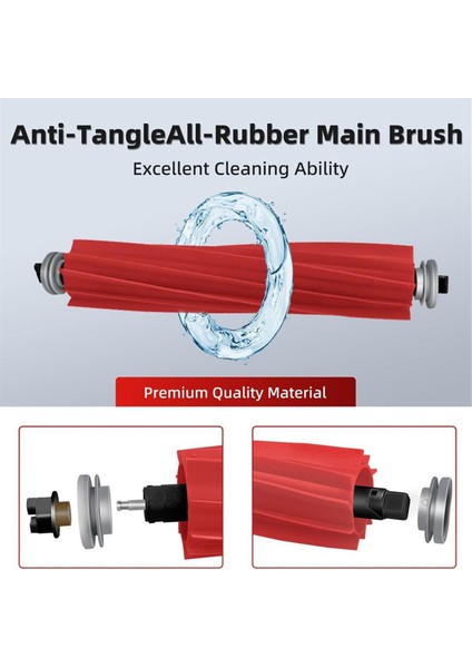 24 Adet Q Revo Aksesuarları Kiti Değiştirme Roborock Q Revo Robot Vakum Fırça Paspas Filtre Çantaları (Yurt Dışından) fırsatları