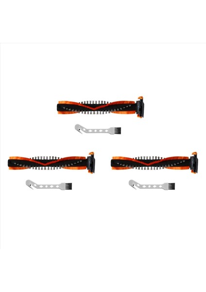 Philips Speedpro Max Için 6 Adet FC6822 FC6823 FC6827 FC6908 FC6906 FC6904 Elektrikli Süpürge Yedek Rulo Fırça (Yurt Dışından)