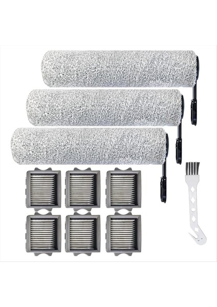 Tineco Floor One S9 Artist Pro/floor One S9 Artist Buharlı Islak Kuru Vakum Parçaları Için Yedek Fırça Rulosu ve Hepa Filtresi (Yurt Dışından) fırsatları