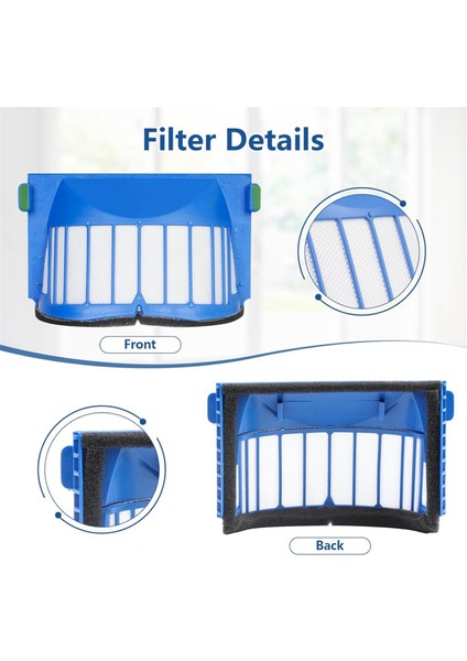 Irobot Roomba Için Yedek Parçalar 600 Serisi 694 692 675 690 671 677 680 660 665 651 650 &amp; 500 Serisi Fırça Filtreleri (Yurt Dışından) fiyatları