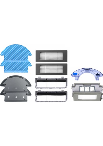 10PCS Ecovacs DN55/33/36/56/520 Robot Vakum Için Yedek Yedek Parçalar (Yurt Dışından) fırsatları
