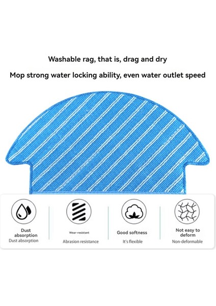 10PCS Ecovacs DN55/33/36/56/520 Robot Vakum Için Yedek Yedek Parçalar (Yurt Dışından) indirimleri