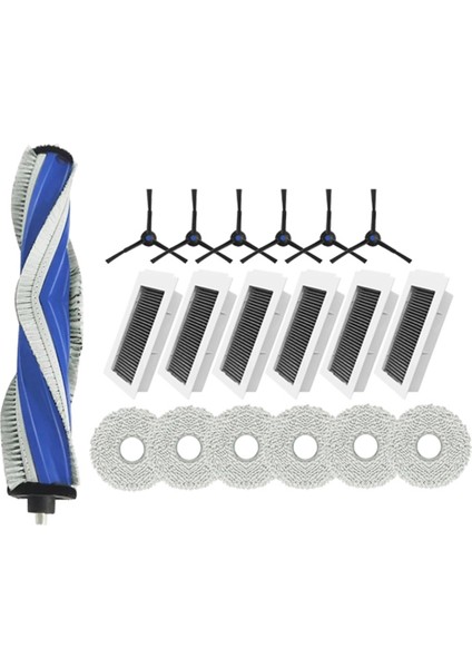 Ecovacs Için 19 Pcs X5 Pro / X5 Omni Süpürme Robot Aksesuarları Temizleyici Parçalar Değiştirme Ana Yan Fırça Pas Filtre Seti (Yurt Dışından) fiyatları